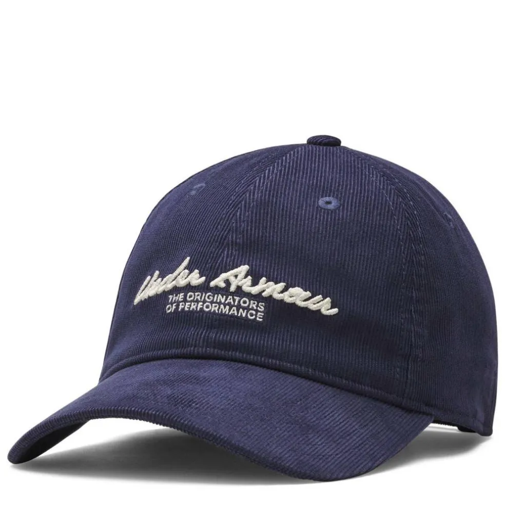 Adults Sportstyle Corduroy Adjustable Baseball Cap