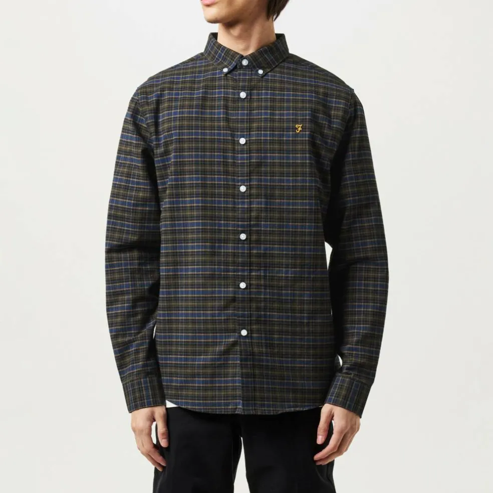 Alban Slim Fit Check Shirt