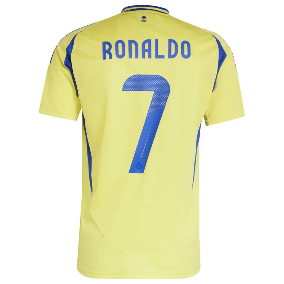 Al Nassr Ronaldo Home Shirt 2024 2025 Adults
