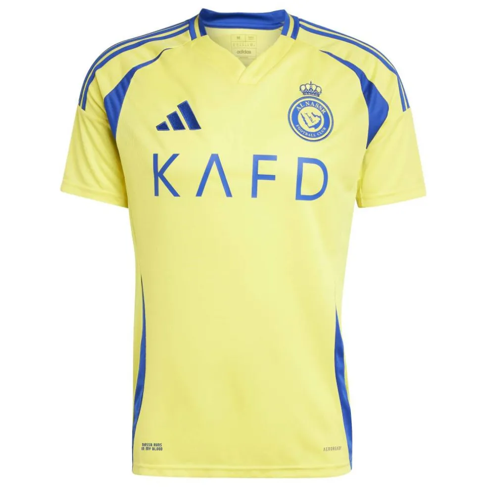 Al Nassr Ronaldo Home Shirt 2024 2025 Adults