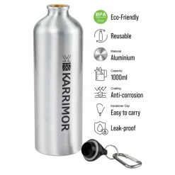 Aluminium Water Bottle 1L