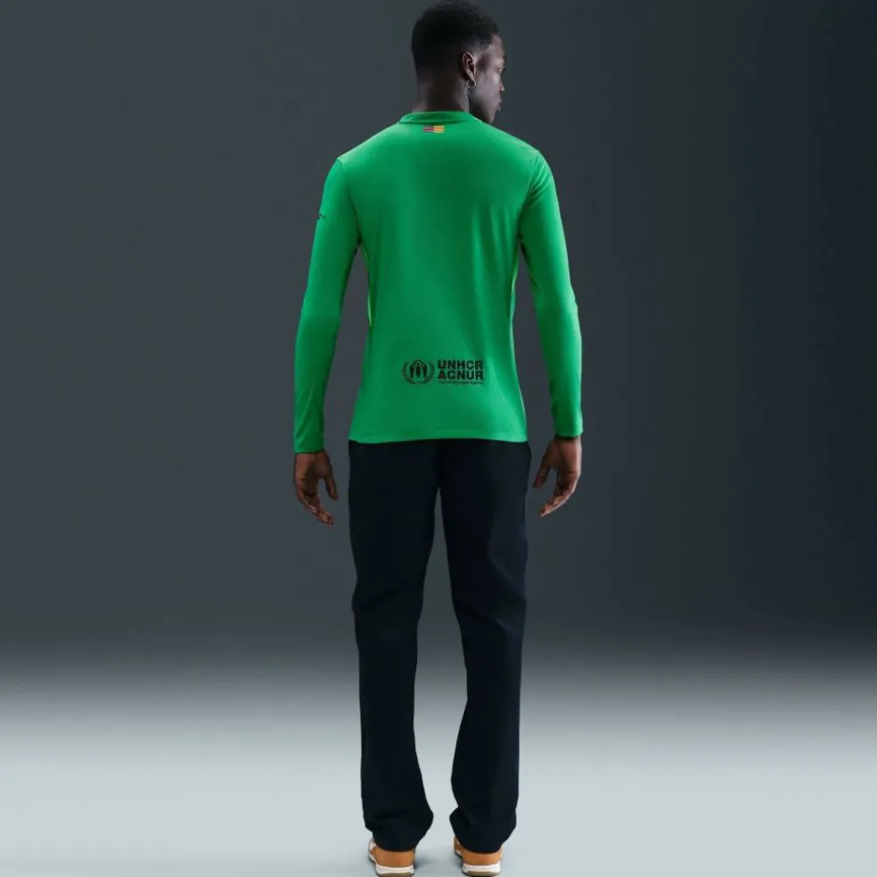Barcelona Long Sleeve Goalkeeper Shirt 2025 2026 Mens