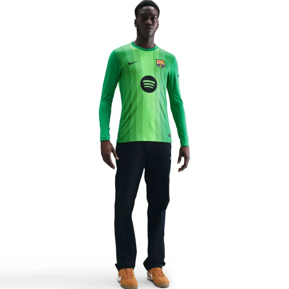 Barcelona Long Sleeve Goalkeeper Shirt 2025 2026 Mens