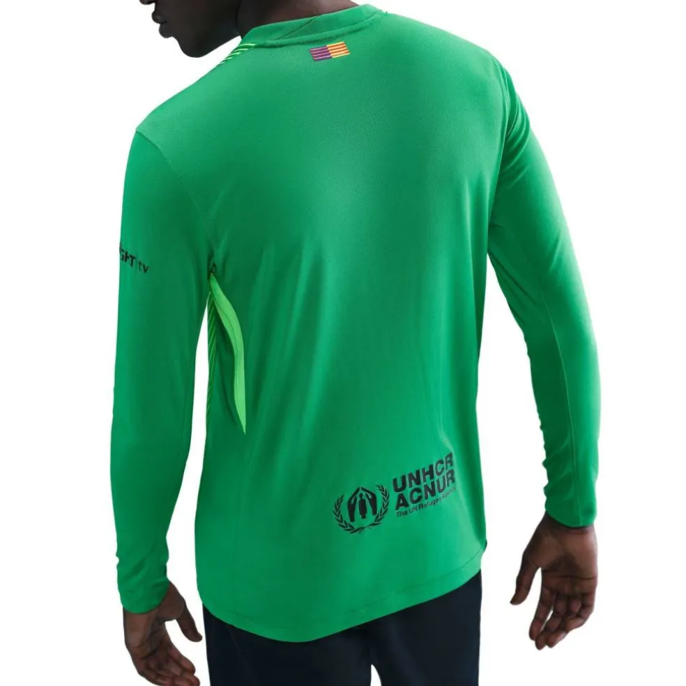 Barcelona Long Sleeve Goalkeeper Shirt 2025 2026 Mens
