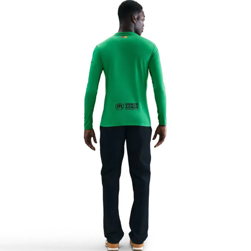 Barcelona Long Sleeve Goalkeeper Shirt 2025 2026 Mens