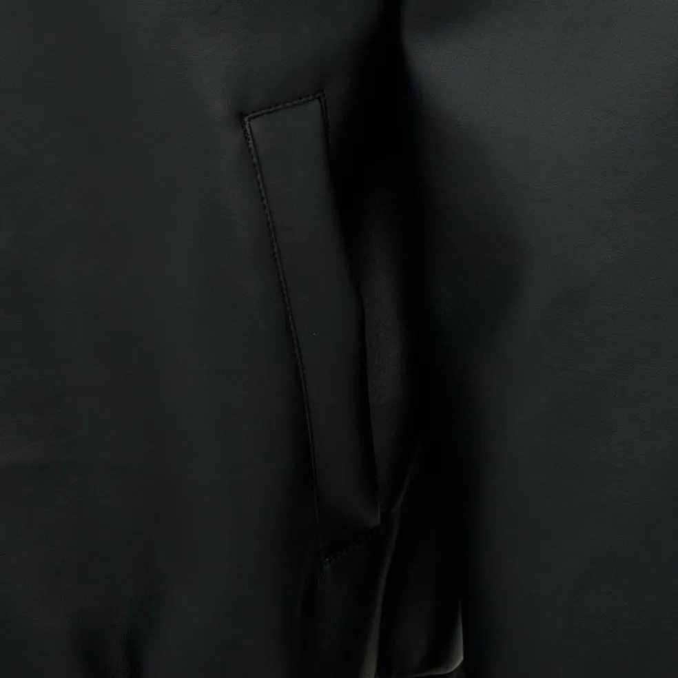 Baseball PU Jacket Mens