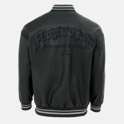 Baseball PU Jacket Mens