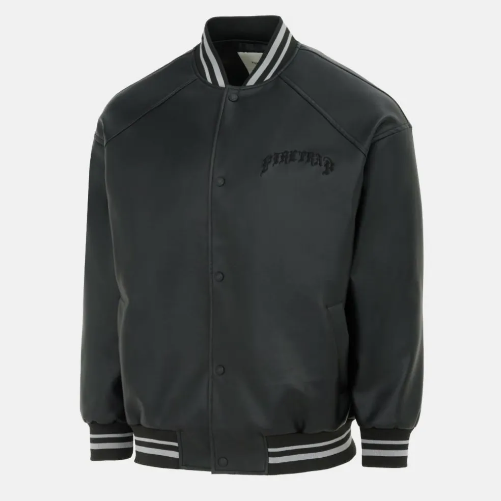 Baseball PU Jacket Mens