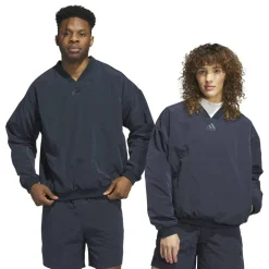 Basketball Woven Crewneck Sweatshirt Mens