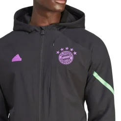 Bayern Munich Designed For Gameday Full-Zip 2024 2025 Hoodie Mens