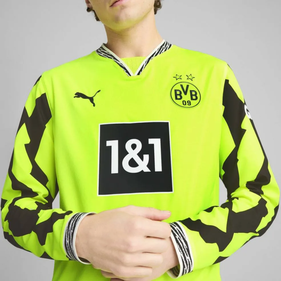 Borussia Dortmund Anniversary Long Sleeve Home Shirt Adults