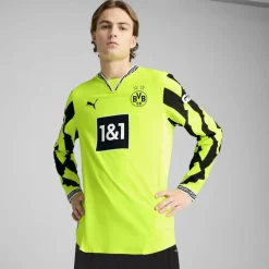 Borussia Dortmund Anniversary Long Sleeve Home Shirt Adults