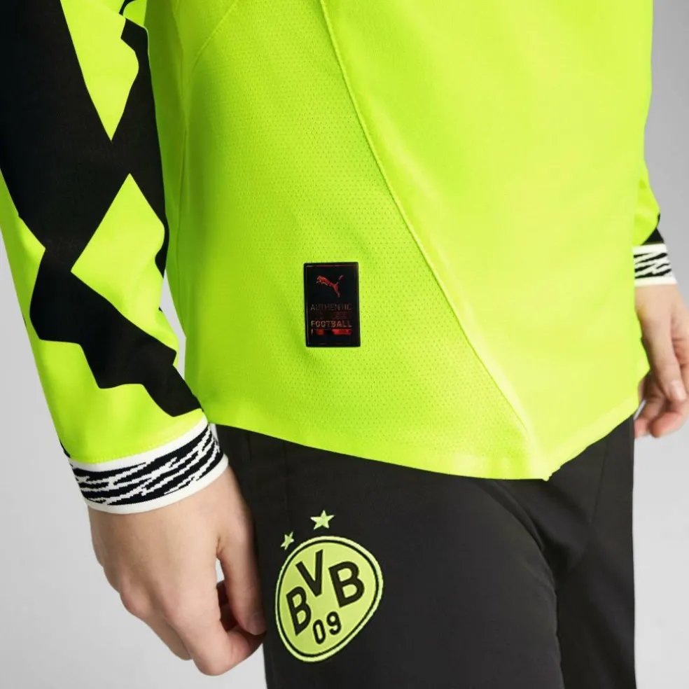 Borussia Dortmund Anniversary Long Sleeve Home Shirt Adults