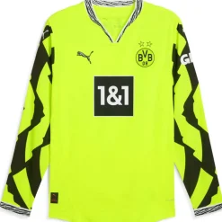 Borussia Dortmund Anniversary Long Sleeve Home Shirt Adults