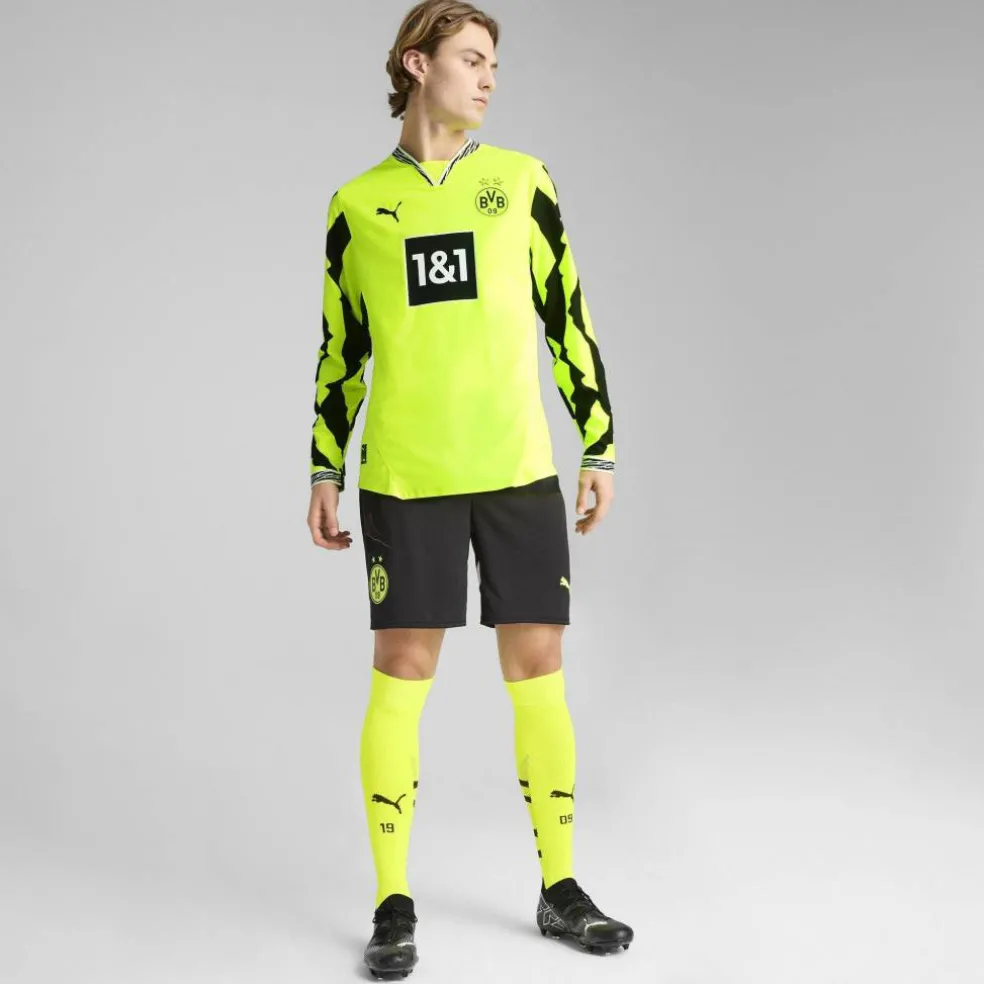 Borussia Dortmund Anniversary Long Sleeve Home Shirt Adults