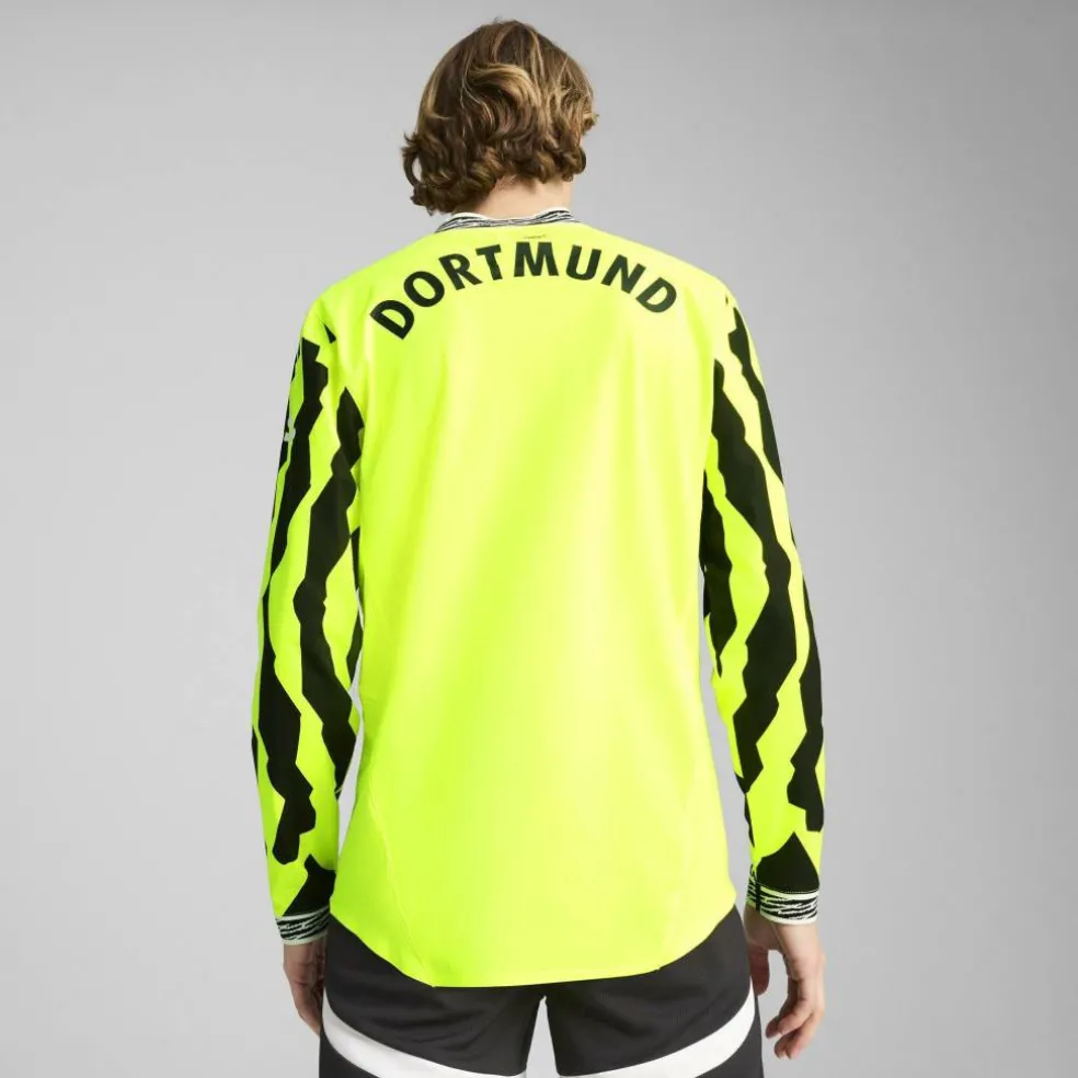 Borussia Dortmund Anniversary Long Sleeve Home Shirt Adults