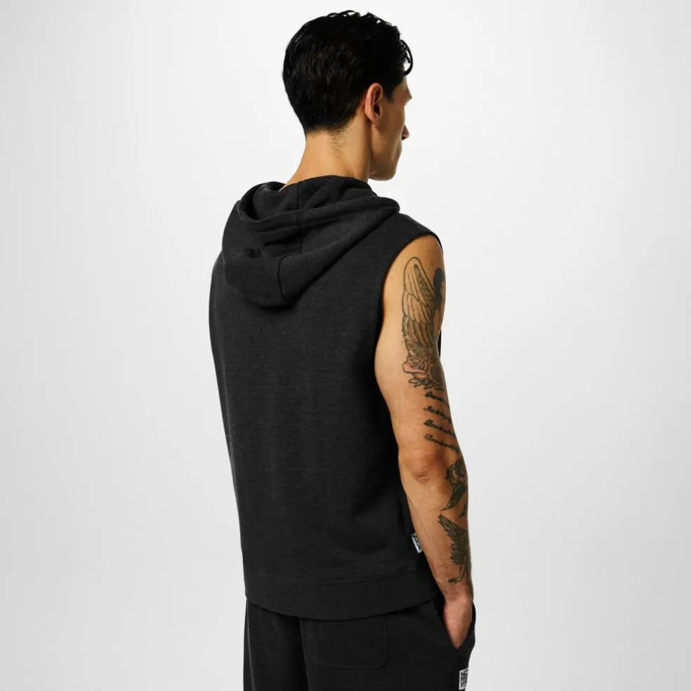 Box Sleeveless Hoodie Mens
