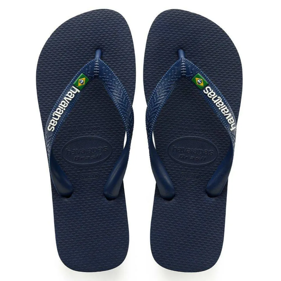 Brasil Logo Flip Flops