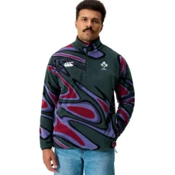 Canterbury Ireland IRFU 1/4 Zip Retro Fleece Senior