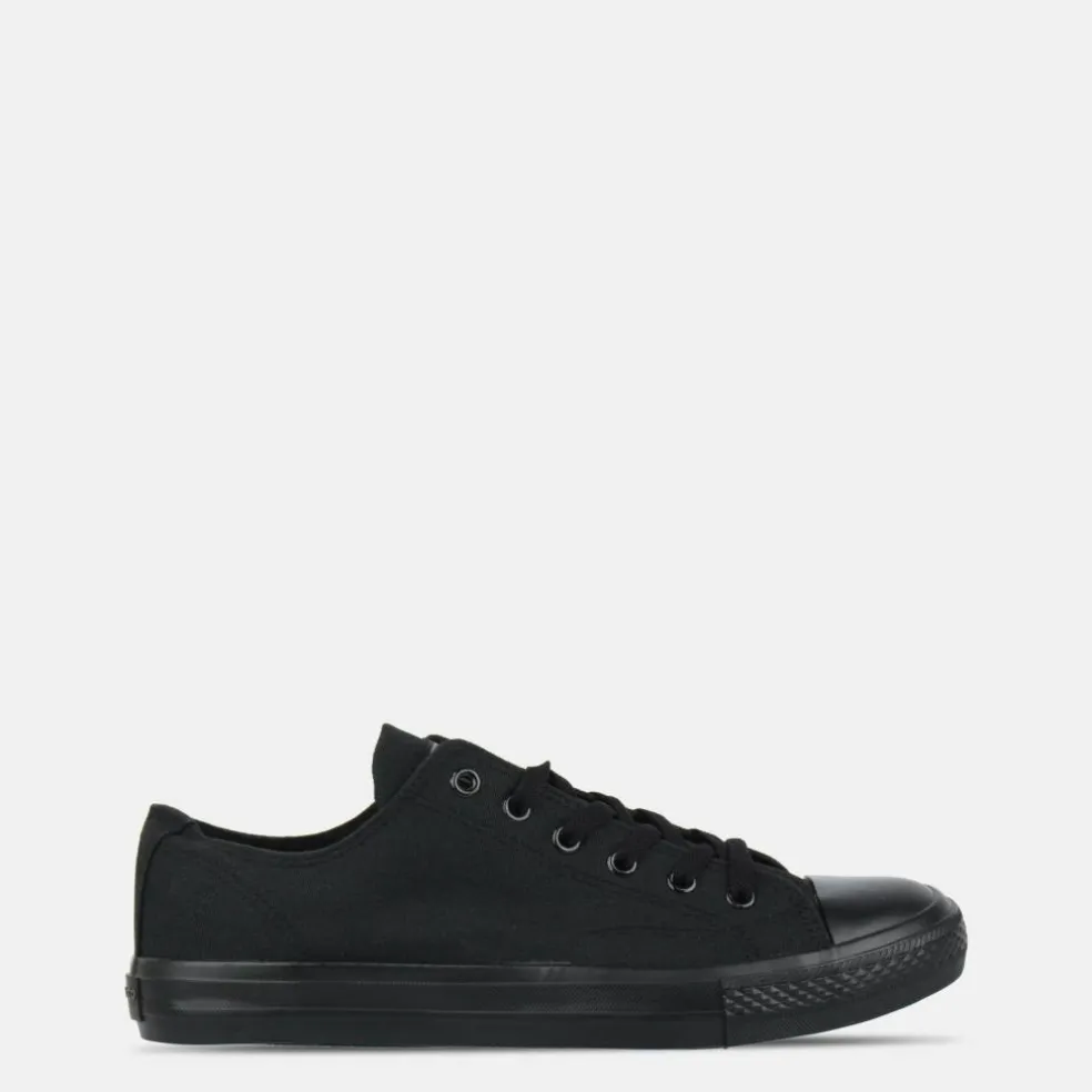 Canvas Low Trainers Mens