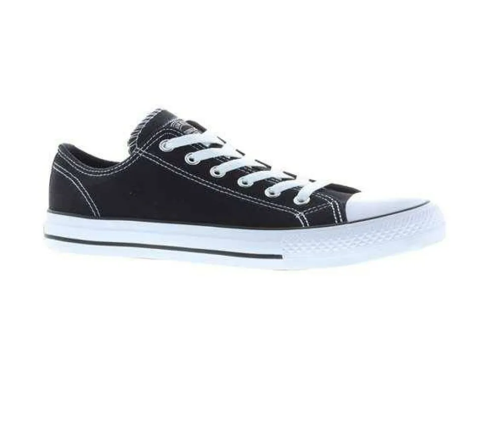 Canvas Low Trainers Mens