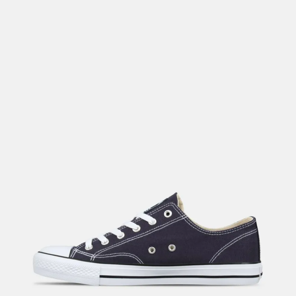 Canvas Low Trainers Mens