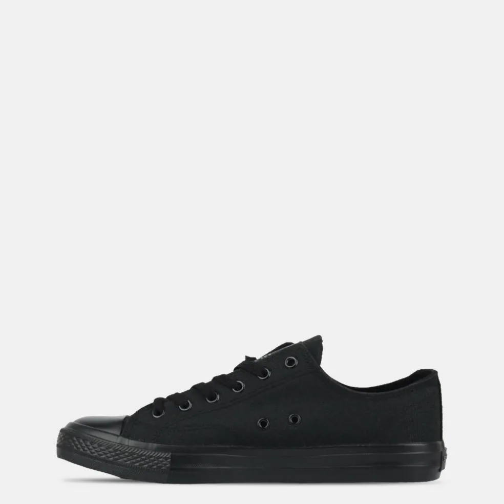Canvas Low Trainers Mens