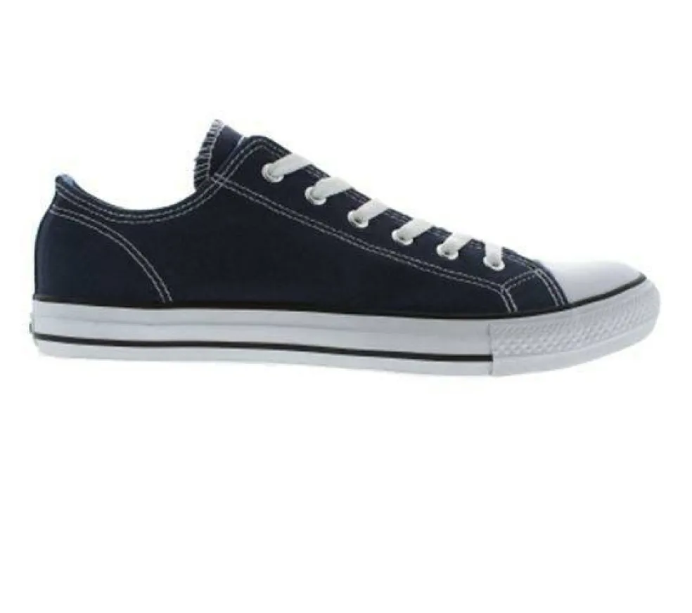 Canvas Low Trainers Mens