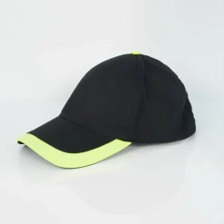 Cap with Contrast Stripe Detail
