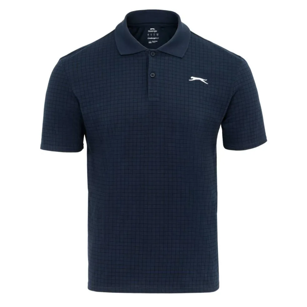 Check Golf Polo Mens