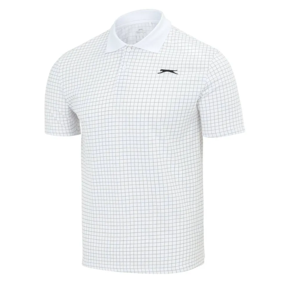 Check Golf Polo Mens