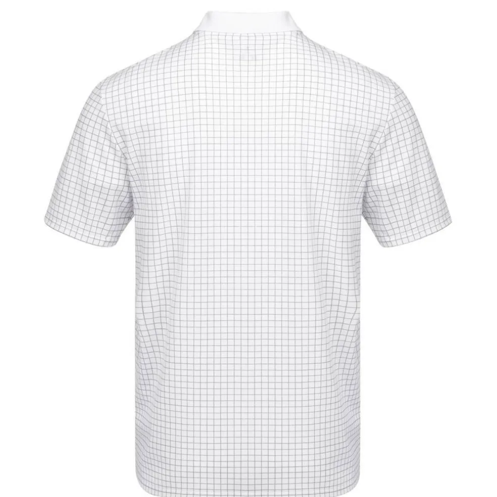 Check Golf Polo Mens
