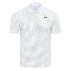 Check Golf Polo Mens