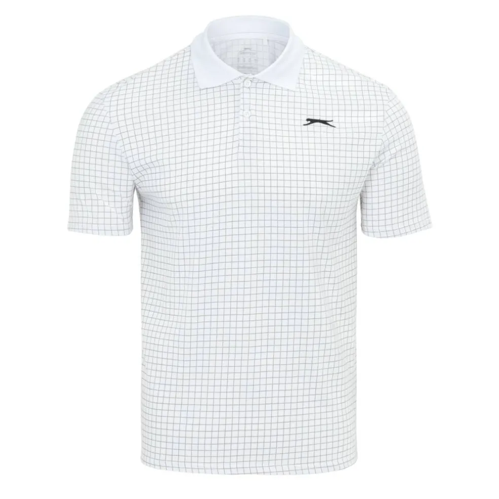 Check Golf Polo Mens