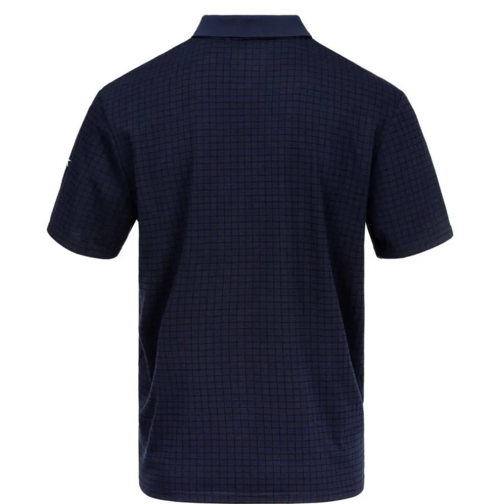 Check Golf Polo Mens