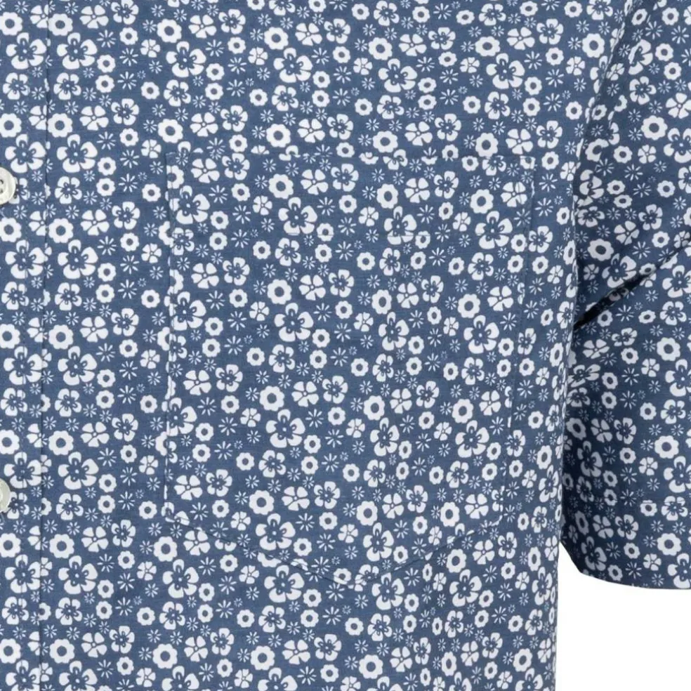 Classic Short Sleeve Poplin Shirt Mens