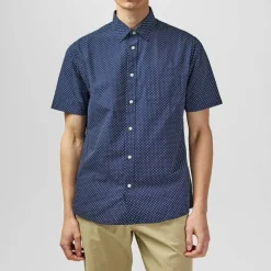 Classic Short Sleeve Poplin Shirt Mens
