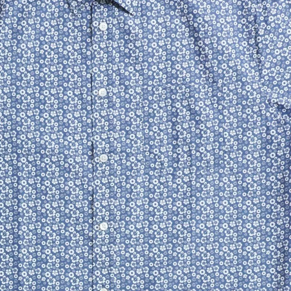 Classic Short Sleeve Poplin Shirt Mens