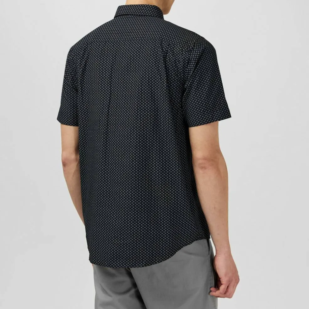 Classic Short Sleeve Poplin Shirt Mens