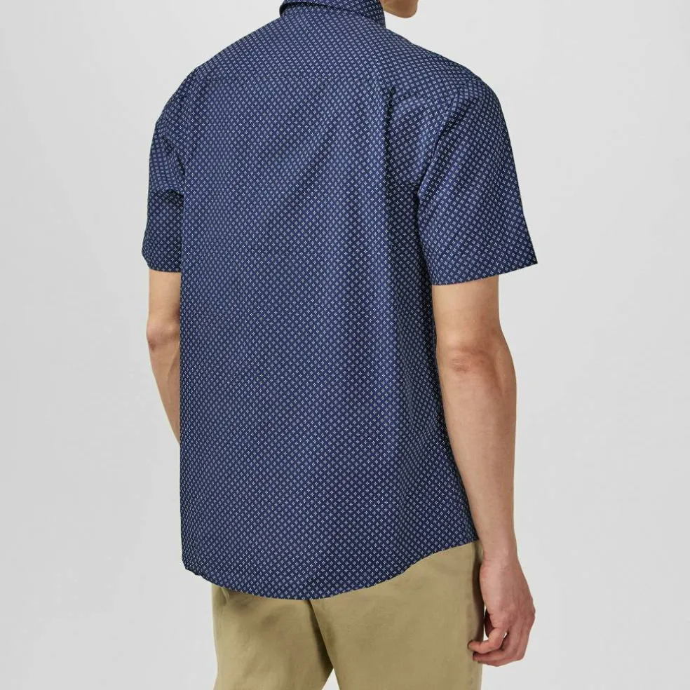 Classic Short Sleeve Poplin Shirt Mens