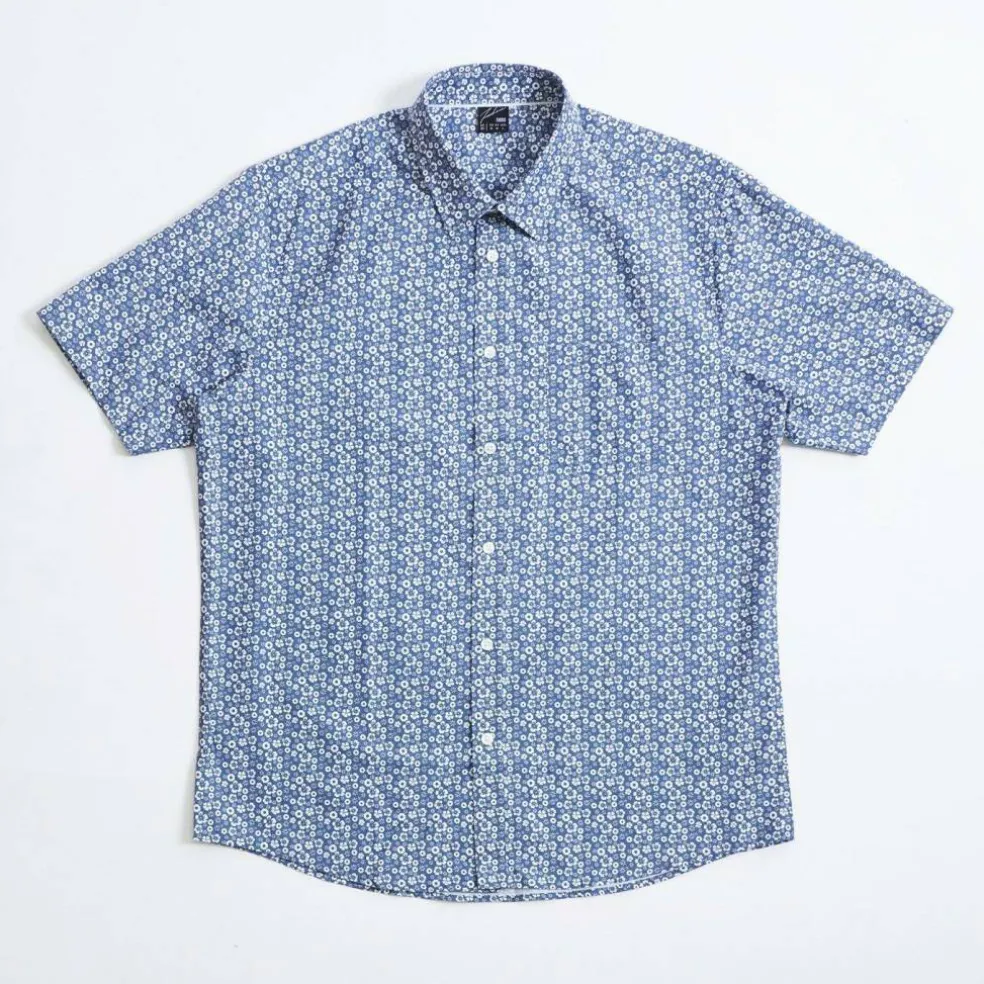 Classic Short Sleeve Poplin Shirt Mens