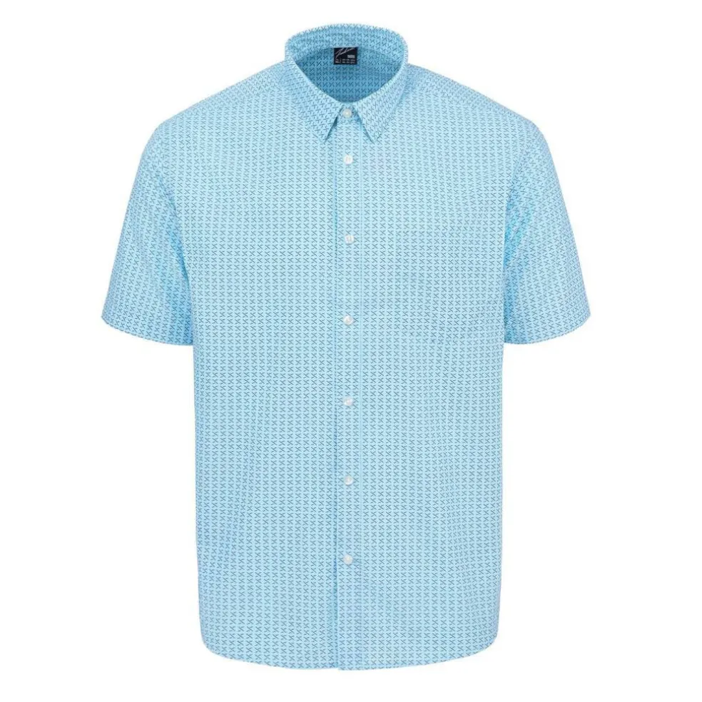 Classic Short Sleeve Poplin Shirt Mens