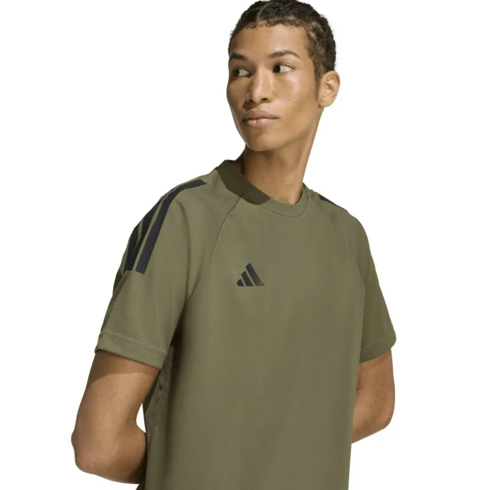 Classic 3 Stripe Sereno T-Shirt Mens
