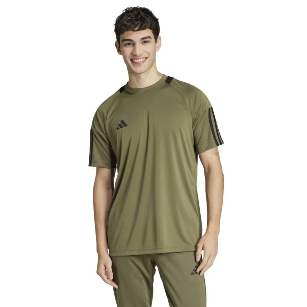 Classic 3 Stripe Sereno T-Shirt Mens