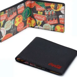 Coca-Cola Officially Licensed Badges Leather Wallet Unisex