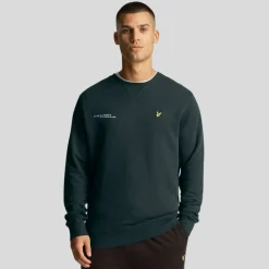 Co-Ordinate Print Crewneck Sweatshirt