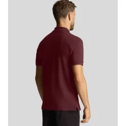 Co-Ordinate Print Plain Polo Shirt