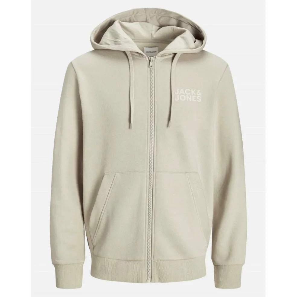 Corp Logo Sweat Zip Hood Mens