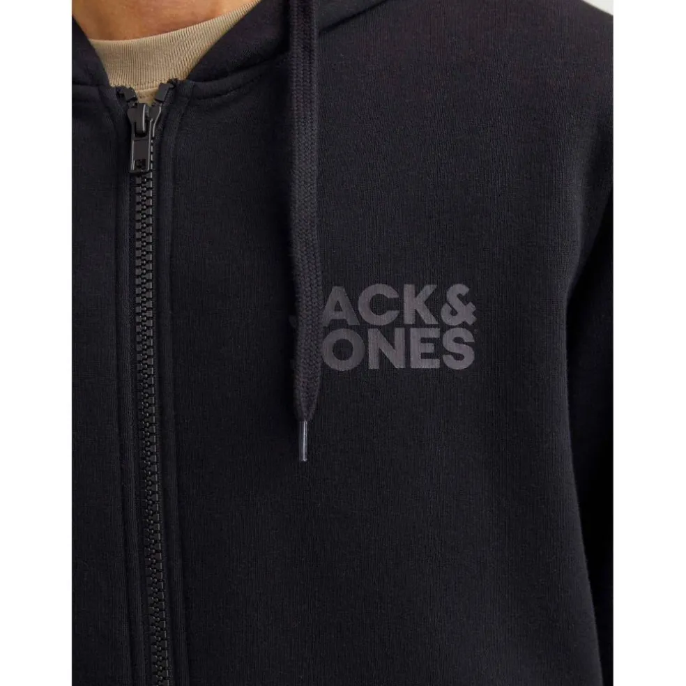 Corp Logo Sweat Zip Hood Mens