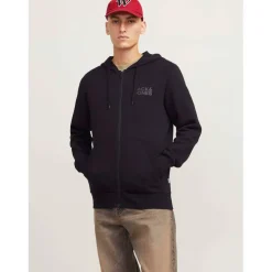 Corp Logo Sweat Zip Hood Mens